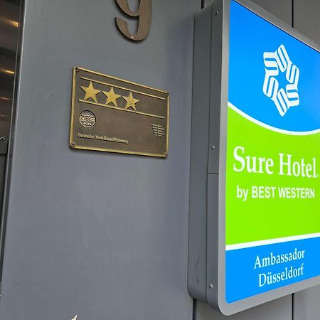 เบสต์ เวสเทิร์น แอมบาสซาเดอร์ โฮเต็ล Hotel ดุสเซลดอร์ฟ ภายนอก รูปภาพ