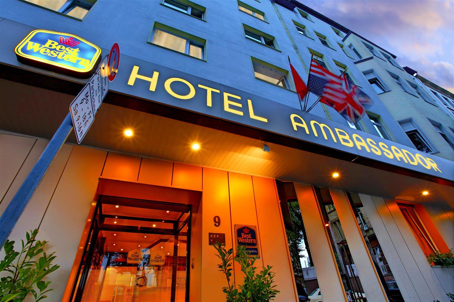 เบสต์ เวสเทิร์น แอมบาสซาเดอร์ โฮเต็ล Hotel ดุสเซลดอร์ฟ ภายนอก รูปภาพ